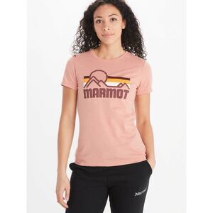 Marmot Coastal T-Shirt Rosewood Pink Size Small